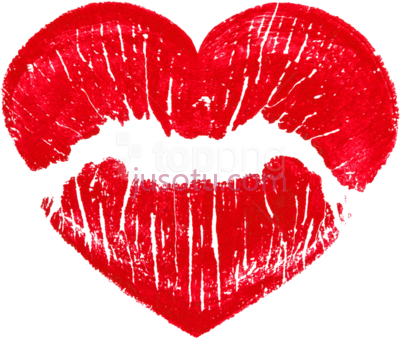 红嘴唇,red kiss emoji and tattoo PNG