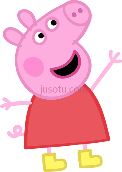 小猪佩奇,peppa pig lama PNG