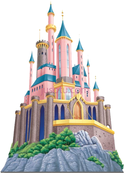 迪士尼城堡,pink castle disney princess PNG