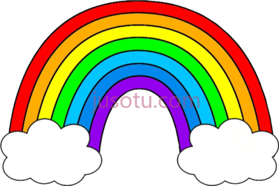 彩虹颜色,these rainbow kids colours PNG