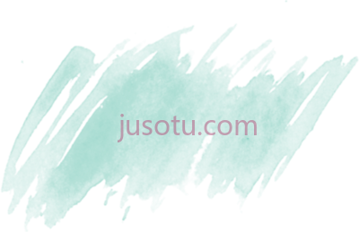 浅绿色水笔,light green water brush stroke PNG