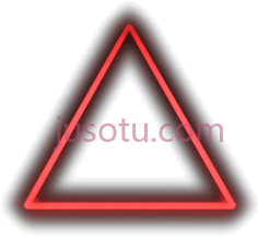 霓虹灯三角形PNG