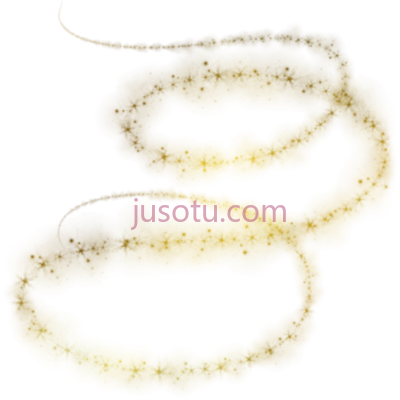 金色漩涡闪光,swirl sparkle fairydust gold glitter PNG
