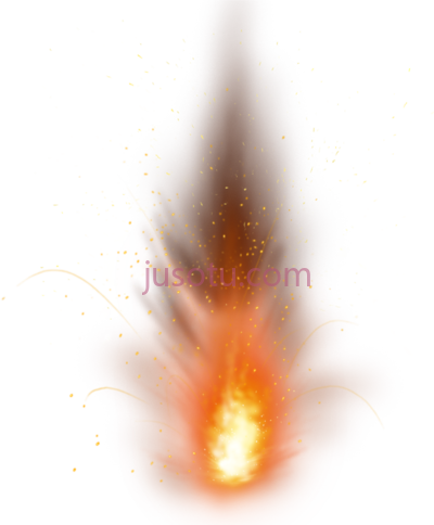 枪口火焰,gun fire PNG