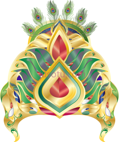 孔雀羽毛,krishna mukut peacock feather PNG
