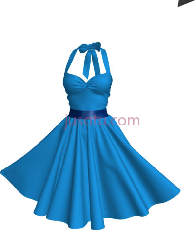 蓝色女人衣服,blue women dress clothes PNG