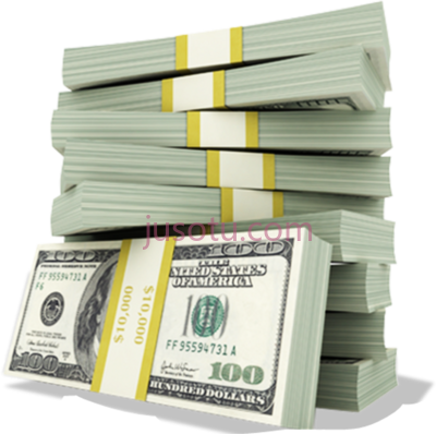 现金,stacks racks hundreds cash money PNG
