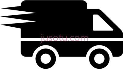 运输送货卡车,shipping car delivery truck icon PNG