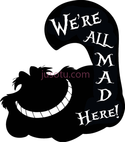 爱丽丝梦游仙境,cheshire alice in wonderland PNG