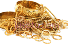 金色饰品, PNG