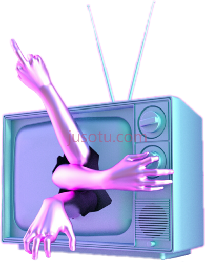 电视,vaporwave tv PNG