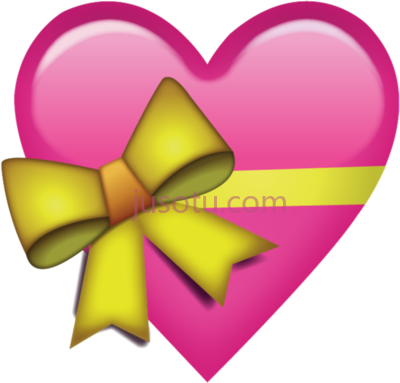 礼品心,de corazones black white gift heart PNG