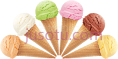 蛋卷冰淇凌PNG
