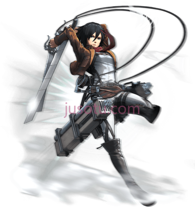 进击的巨人,mikasa attack on titan PNG