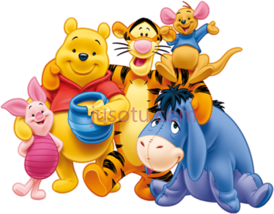 小熊维尼,winnie pooh and friends PNG