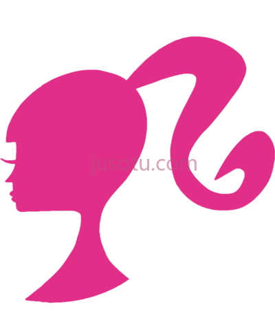 芭比标志,silhueta barbie logo PNG