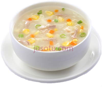 甜玉米鸡汤,tasty sweet corn chicken soup veg PNG