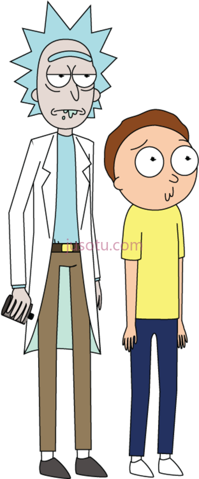 瑞克莫蒂,rick and morty nd mii PNG