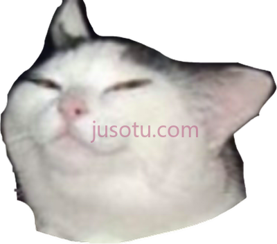 猫,smug meme face PNG