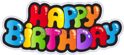 生日快乐,happy birthday PNG