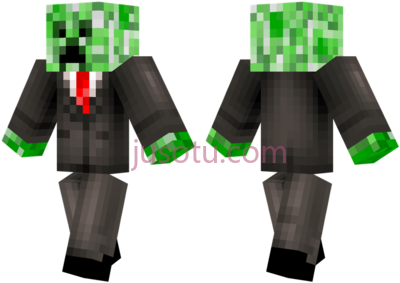 我的世界,business creeper minecraft pe skin blue PNG