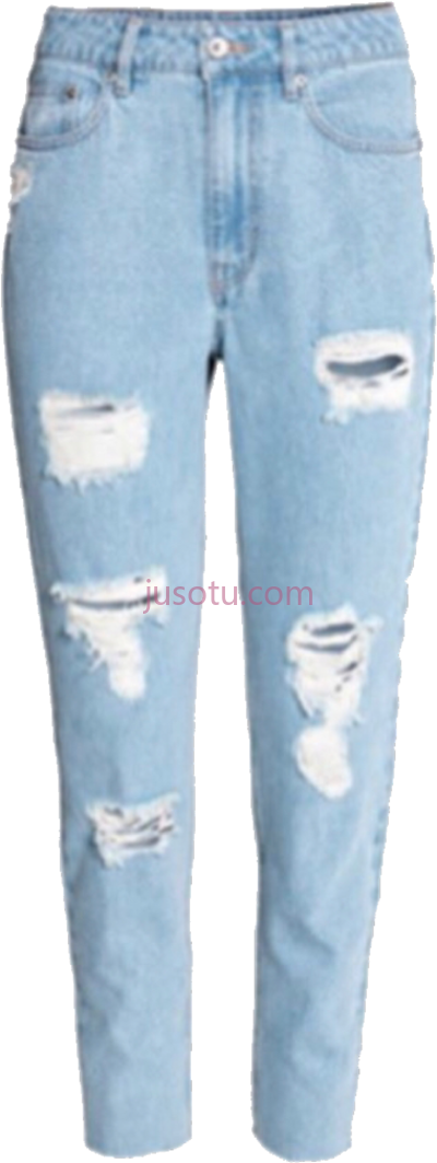 裤子撕破牛仔裤,pants ripped jeans rippedjeans clothes niche nichememe slim fit PNG