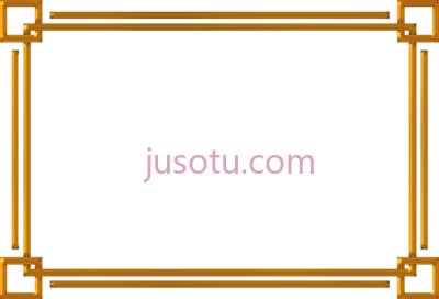 金框,golden frame border PNG