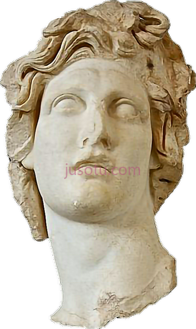 雕像头,statueartistic vaporwave statue head PNG