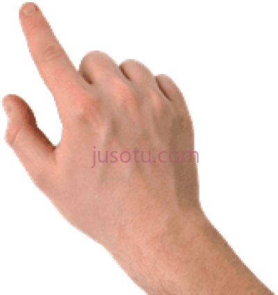 指左手指,pointing left finger hand PNG