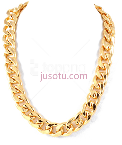 暴徒生活项链,necklace thug life chain PNG