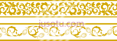 金色蕾丝边框,gold lace PNG