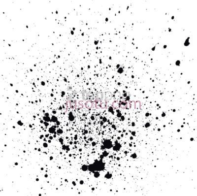 墨水污渍,color ink splatter on black PNG