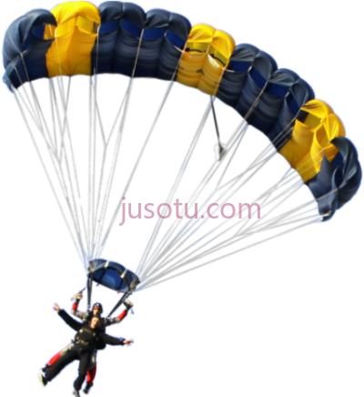 降落伞,parachute parachuting PNG