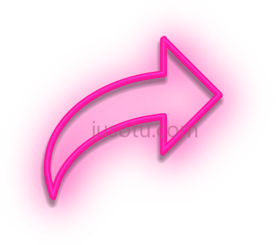 粉红色霓虹灯箭头,neon arrow sign pink PNG