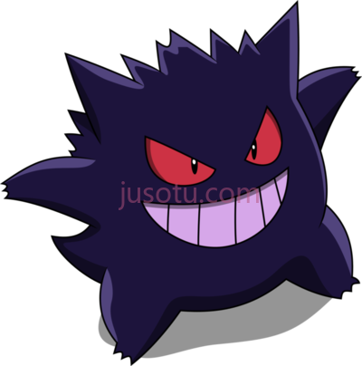 宝可梦,gengar profile pokemon PNG