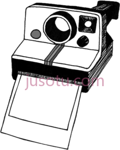宝丽来照相机,卡通,动画 PNG
