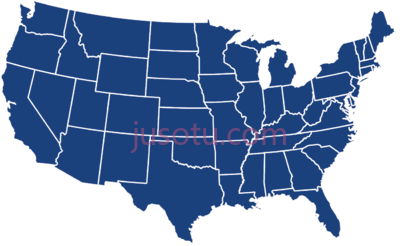 美国地图,united states map PNG