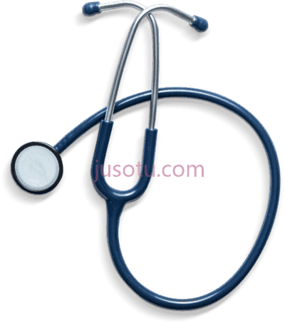 医生听诊器,doctor stethoscope on white choker pendant charm necklace PNG