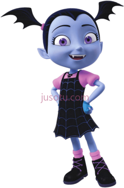 可爱尖牙小娜娜,disney junior vampirina PNG