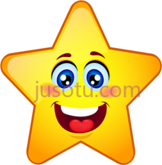 笑脸,星 PNG