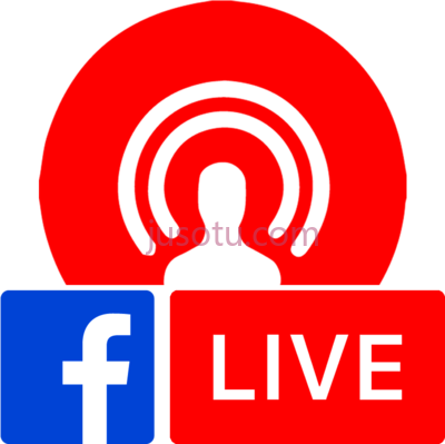 徽标,fb live logo PNG