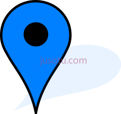 地图蓝色图钉标记,blue pushpin marker google maps PNG