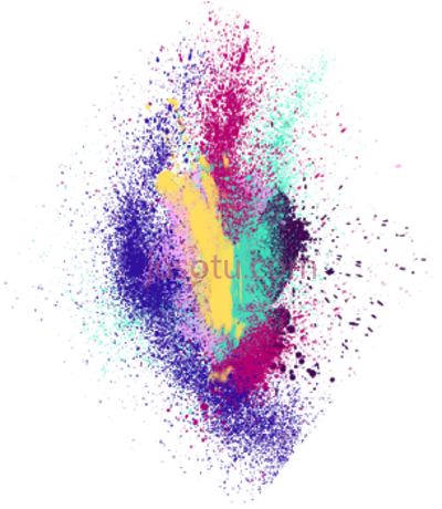 彩色烟雾,magic smoke colour burst color PNG