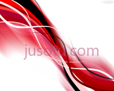 红白抽象PNG