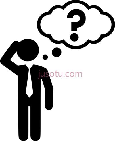 人物思考,person thinking icon PNG