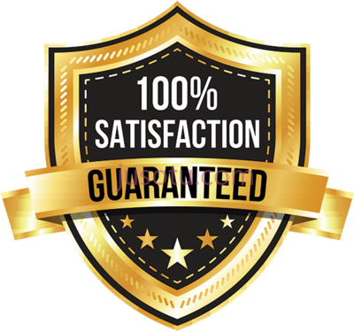 满意保证退款徽章,100 satisfaction guarantee money back badge PNG