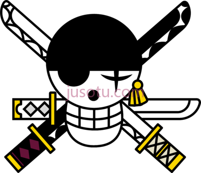 航海王,one piece logo zoro jolly roger PNG