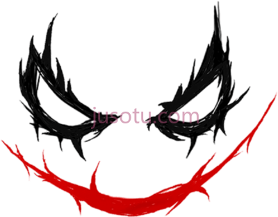 小丑微笑,joker smile PNG