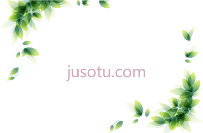 花角边框,flower corner border PNG