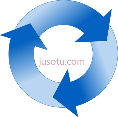 旋转圆箭头,spinning circle arrow PNG
